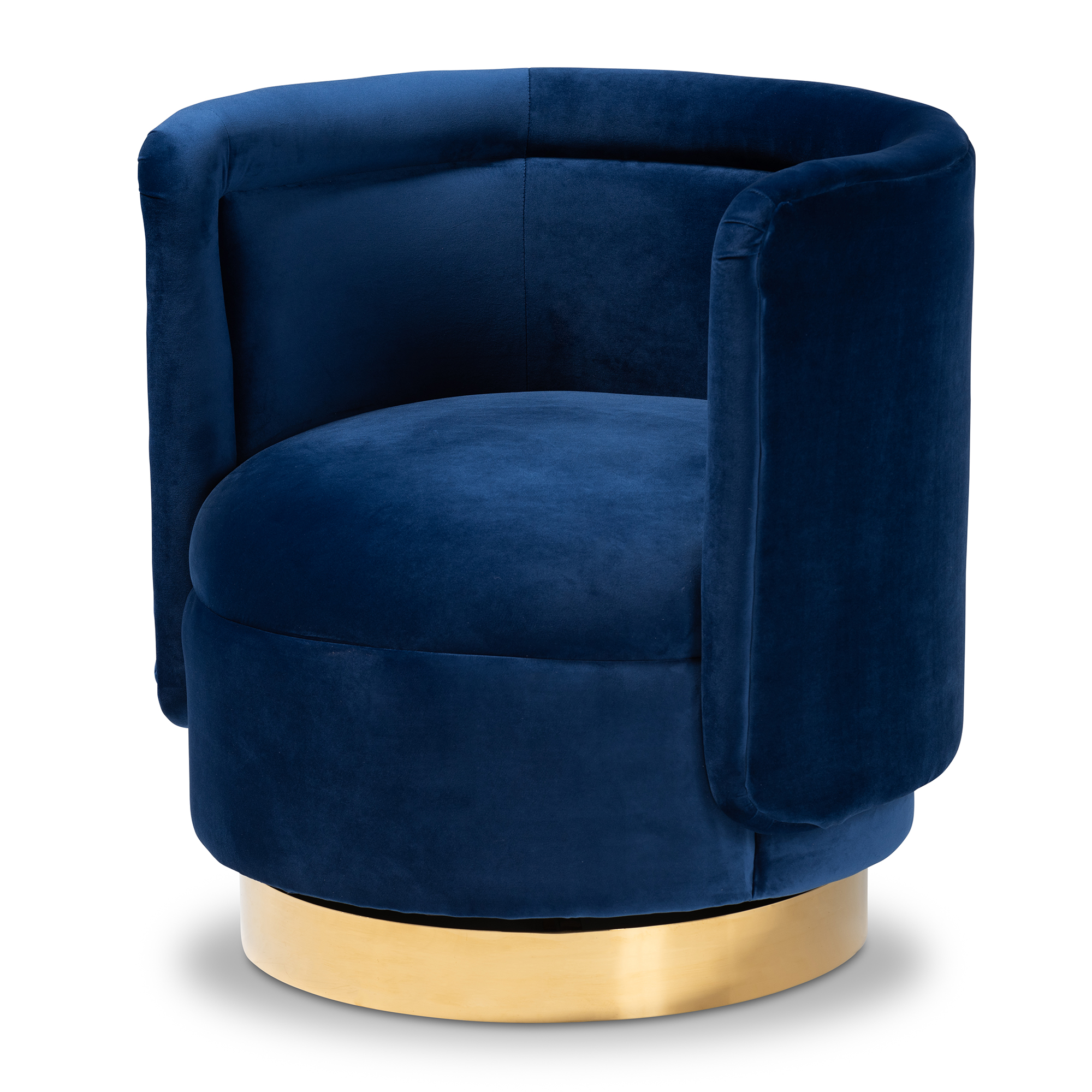 Blue gold 2025 accent chair